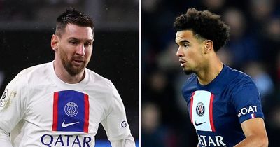 Record-breaking PSG debutant was not even born when Lionel Messi made first start