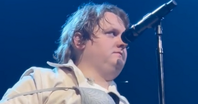 Lewis Capaldi fan throws bra on stage as crowd left in stitches at his reaction