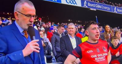 GAA president's blunder during trophy presentation has fans in fits of laughter