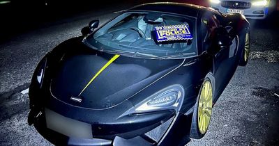 Teen, 18, caught driving £200k McLaren supercar at 122mph - two days after buying it
