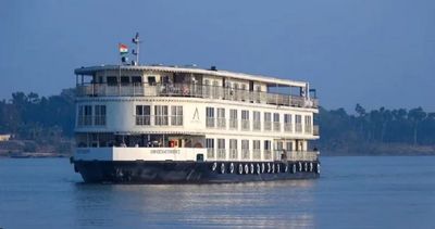 Ganga Vilas Cruise Gets Stuck On Third Day Of its Journey In Bihar's Chhapra Due To 'Shallow Water'