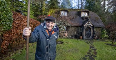 Stuart, 90, built his own Hobbit House - but has never seen Lord of the Rings