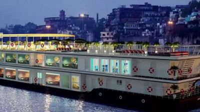 'Ganga Vilas Cruise not stuck in Bihar, cruise docked for tourists to explore shoreline'