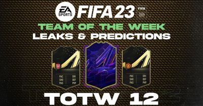 FIFA 23 TOTW 12 leaks and predictions with Man United, Chelsea and Arsenal stars