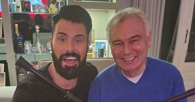 Rylan shares health update on Eamonn Holmes as he visits ‘TV dad’