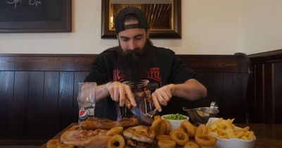 Man becomes first person to complete a £60 mixed grill challenge