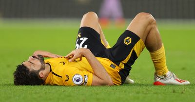 Wolves could be without five key players against Liverpool after Diego Costa injury update