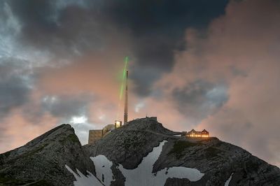 In a wild first, physicists used lasers to control lightning on a mountaintop