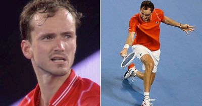 Daniil Medvedev swears at fan in “strange” moment as he served for win at Australian Open
