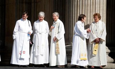 Why are female clergy cheering for a bishop who doesn’t believe in female priests?