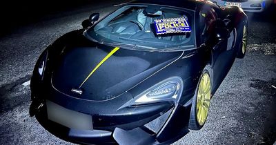 Teen's new £200k McLaren supercar seized after speeding two days after purchase