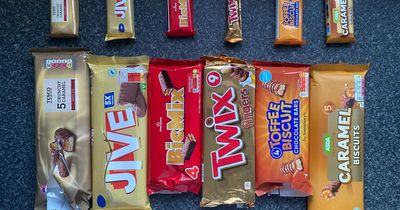 I compared Aldi, Asda, Tesco, Morrisons and Sainsbury’s own brand ‘Twix’ to the real deal and a 15p bar could save you £60 a year