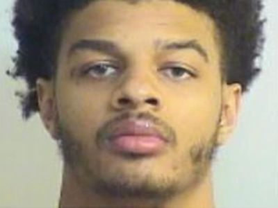 Sobbing University of Alabama basketball star mouths ‘I love you’ as he is charged with shooting murder of woman