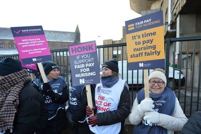 Nursing union announces largest set of strikes yet - across 73 trusts