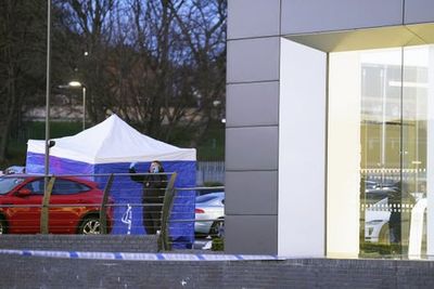 Mother and child killed as car smashes into Jaguar showroom in Leeds