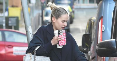 Mum-to-be Molly-Mae Hague cuts stylish figure as she's spotted in Manchester after social media break