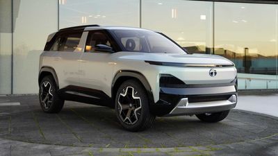 Tata Sierra EV Concept Previews Compact Adventure SUV Due In 2025