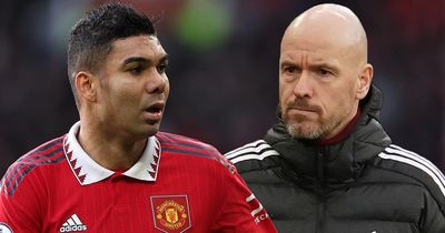 Erik ten Hag faces double Man Utd headache as Casemiro problem emerges