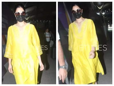 Katrina Kaif fuels pregnancy rumours once again with her latest airport outing - See photos