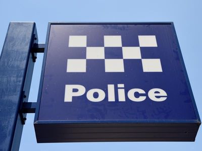 Man rams 'stolen car' outside cop station