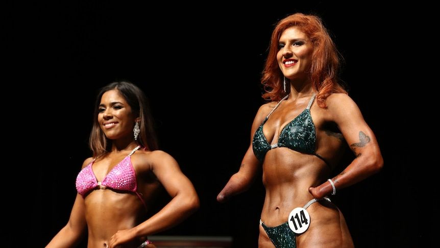 Meet Vanessa Calafiore, the bodybuilder with no hands…