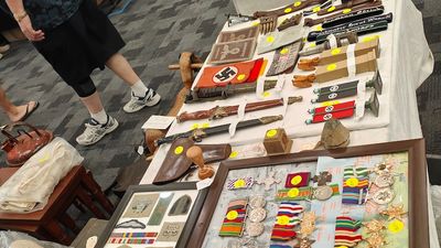 Jewish community outraged after Nazi war memorabilia up for sale at Gold Coast antiques fair