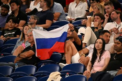 Russian flags banned at Australian Open after Ukraine protest