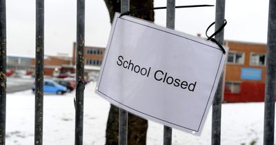 The schools that are closed in Wales today because of the snow