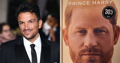 Peter Andre 'boycotting' Prince Harry book and slams him for 'throwing family under the bus'