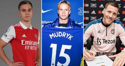 Every January transfer completed by Premier League teams as Chelsea and Arsenal spend