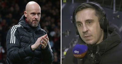 Gary Neville assesses Erik ten Hag at Man Utd: Big signing, big trouble, big opportunity