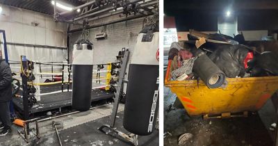 Devastating fire breaks out at Ayrshire boxing club causing thousand of pounds of damage