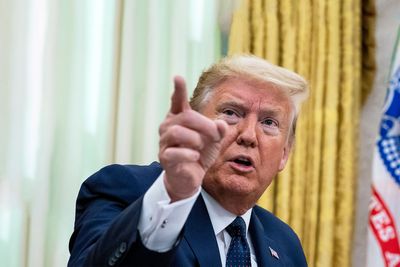 Trump lashes out at "thug" prosecutor