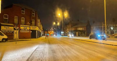 All the road closures and delays as icy conditions hit Merseyside