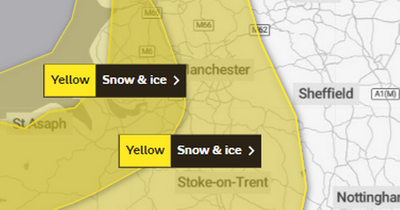 Met Office issues new weather warning for snow covering whole of Greater Manchester