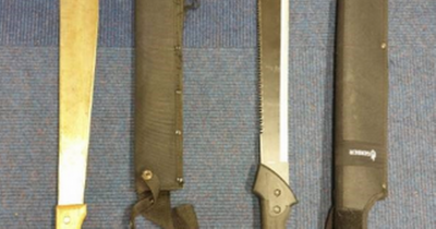 Huge machetes seized from Edinburgh home after series of violent attacks in city