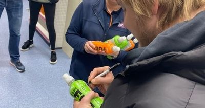 Paddy 'The Baddy' Pimblett spotted in Liverpool B&M store launching new hydration electrolyte drink