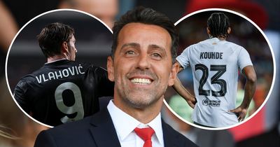 Edu looks to Jules Kounde and Dusan Vlahovic transfer strategy to point Arsenal toward success