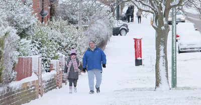 Full list of school closures as snow and ice batters Britain amid weather warnings