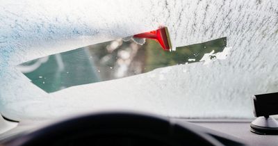 Police issue warning to Scots drivers defrosting icy motors as spate of cars stolen