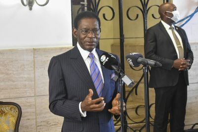 Son of Equatorial Guinea's ruler held for graft: state TV