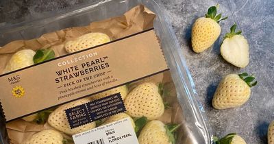 M&S shoppers hunting down white 'reverse' strawberries that 'taste like pineapple'