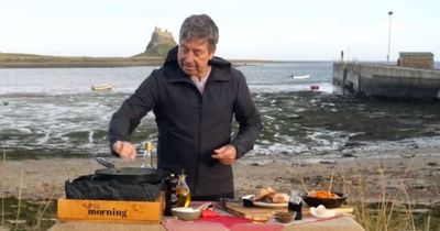 John Torode shares Holy Island secret to cooking the perfect pork chop on This Morning