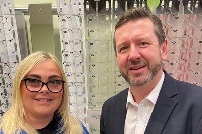Teenager thanks opticians for spotting condition and saving eyesight