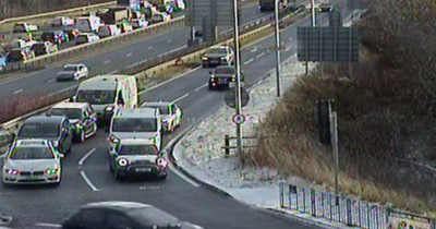 Edinburgh police scrambled to major road as crash sparks delays for drivers