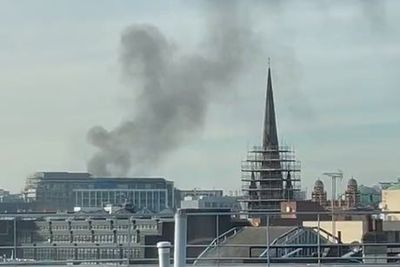 Victoria fire: 60 firefighters called to blaze on building under construction in central London