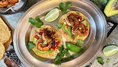 Conquer the winter weather blahs with these spicy shrimp tacos