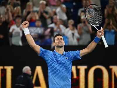 Djokovic wins, delights in Open return