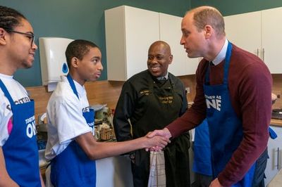William visits charity specialising in solving conflicts amid rift with Harry