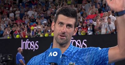 Novak Djokovic hails crowd as he shuts down injury concern with Australian Open win